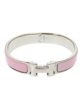 Hermes Clic H PM Bangle Metal RosecanPink Bracelet